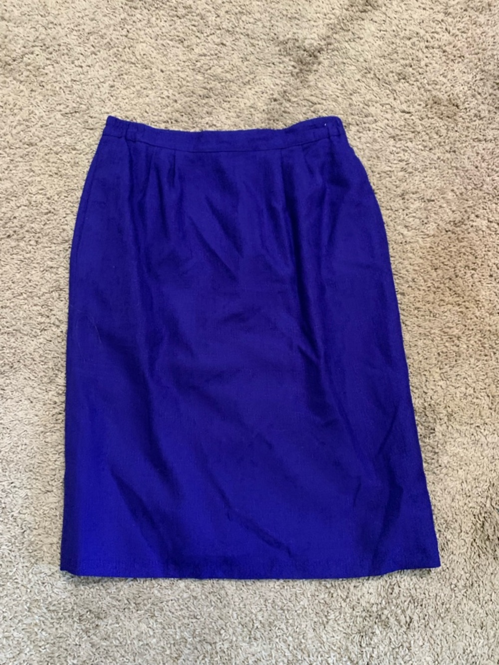 Vintage Atrium Collection Two-Piece Suit Skirt Set Blue 10 - Picture 5 of 7